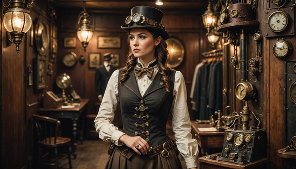Revamp your wardrobe with timeless steampunk outfits