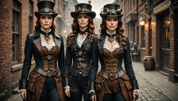 Elevate your style with trendy steampunk apparel and accessories